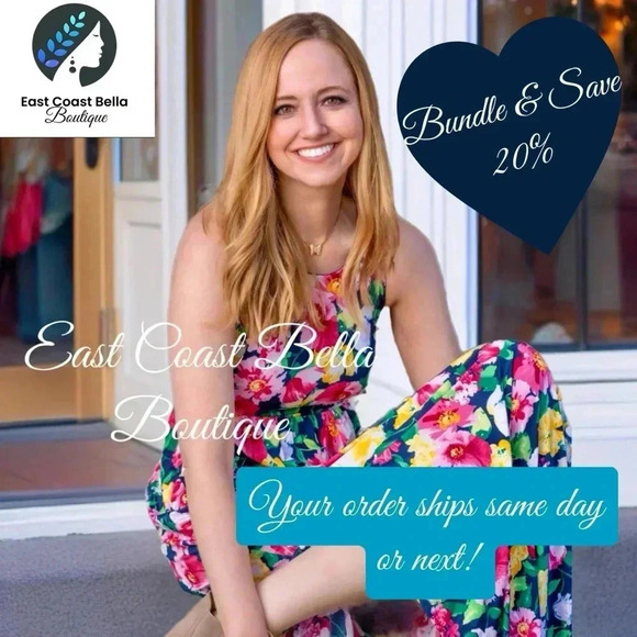 Beeson River Dress Ivory Color Block Royal Blue Floral Accent Sleeveless (S-XL) - Picture 12 of 12